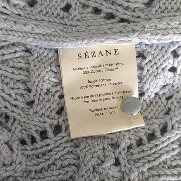 NWT Sezane Annette jumper in light blue Small size - Picture 4 of 6